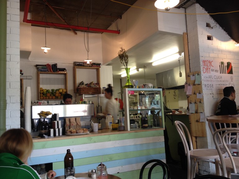 little rose diner, port melbourne