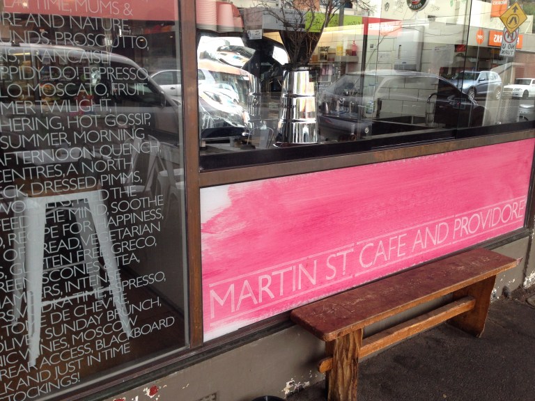 martin st cafe + providore