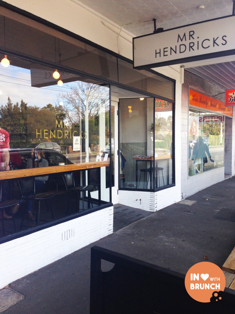 Mr Hendricks Cafe Balwyn Whitehorse Rd