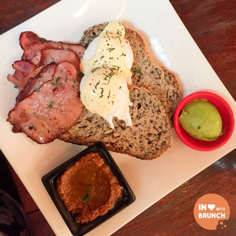Dip In Cafe Melbourne Bacon and Eggs