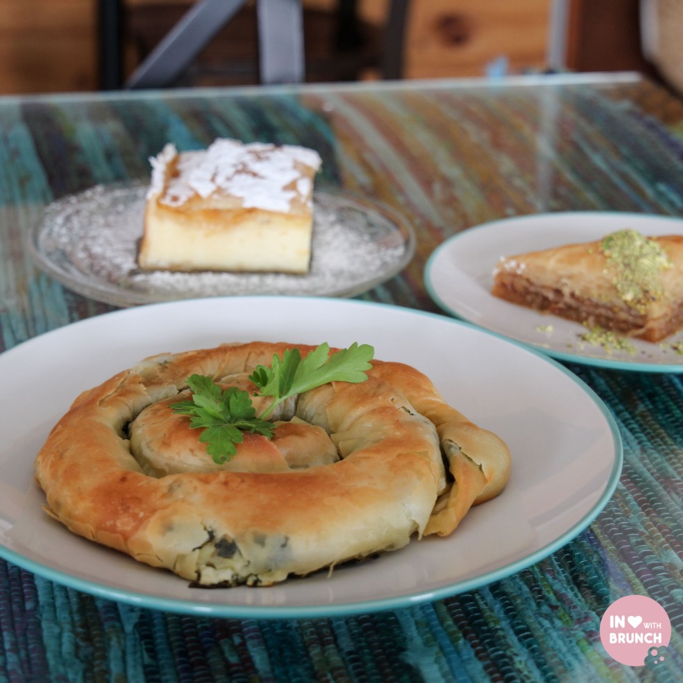 Olive oil and butter cakes