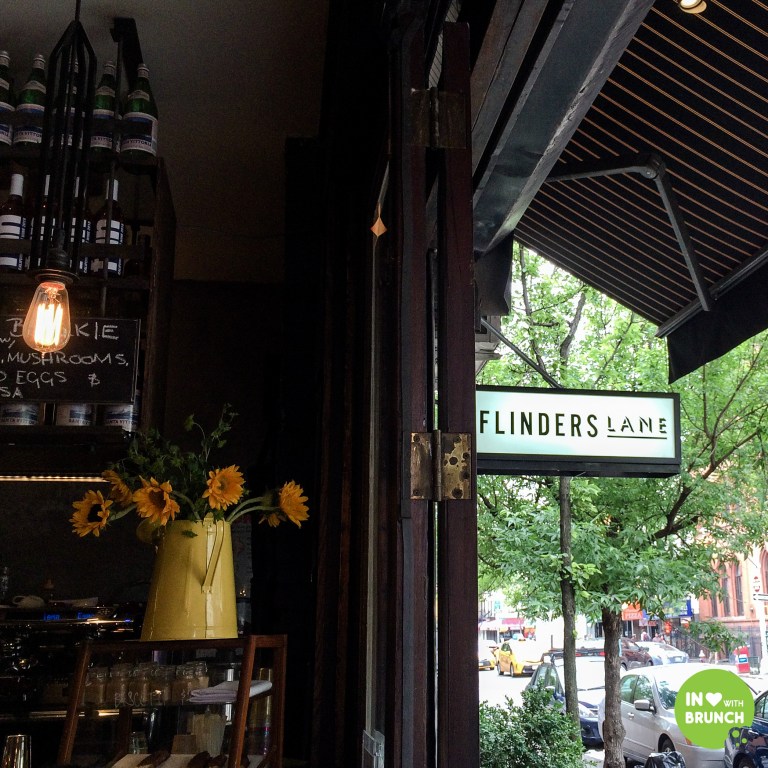 New York Flinders Lane NYC sign2